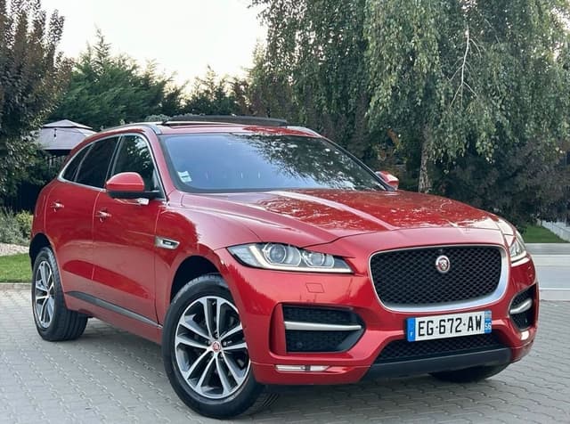 Jaguar F-Pace R-Design 2.0 Diesel 180 CP AWD, An 2017, 160.000 km, Istoric Reprezentanță, Adus recent