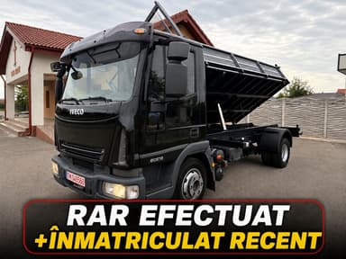 Iveco EuroCargo 80E18 Basculabil – An 2009 – 180 CP – 220.000 km – Euro 5