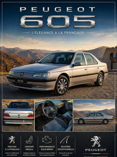 Peugeot 605 2.0 16V Pininfarina Retro