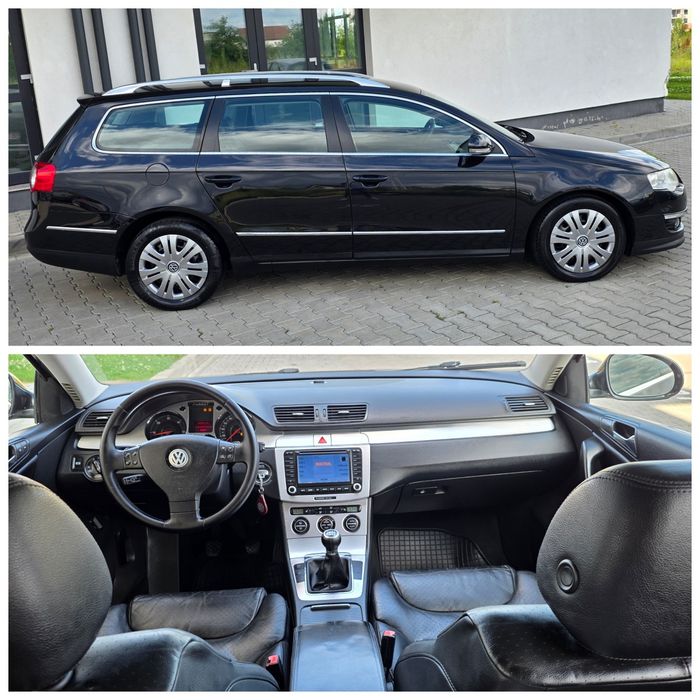 Volkswagen Passat 2007 – 2.0 TDI 170 CP, Cutie Manuală 6+1 Trepte, Interior Piele, Navigație Mare - Imagine 7