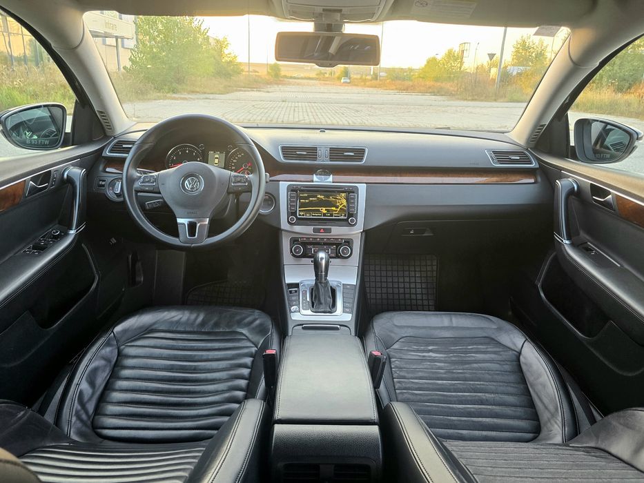 Volkswagen Passat B7 1.4 TSI 150 CP DSG (Instalație GPL) 2012 – Trapă Solară, Piele, Scaune Electrice cu Masaj/Memorii - Imagine 6