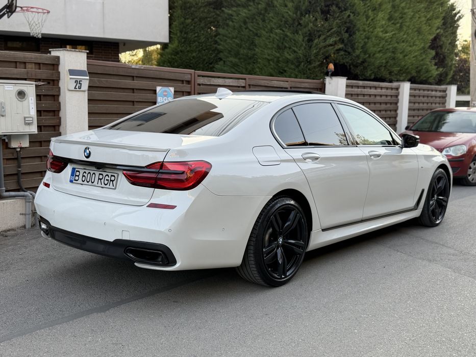 BMW 740d xDrive M Paket – An 2018, Faruri Laser, Head-Up Display, Trapă, Soft Close, 3 Chei (inclusiv Cheie Display) - Imagine 4