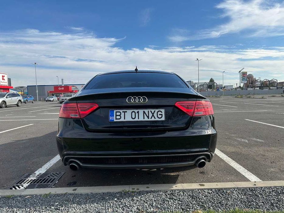 Audi A5 / (Pachet 3x S-Line) | Serie WAUZZZ8T3CA060057 | Interior Piele Cognac & Plafon Negru | Jante R19 - Imagine 4