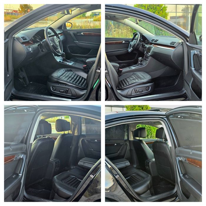Volkswagen Passat B7 1.4 TSI 150 CP DSG (Instalație GPL) 2012 – Trapă Solară, Piele, Scaune Electrice cu Masaj/Memorii - Imagine 8