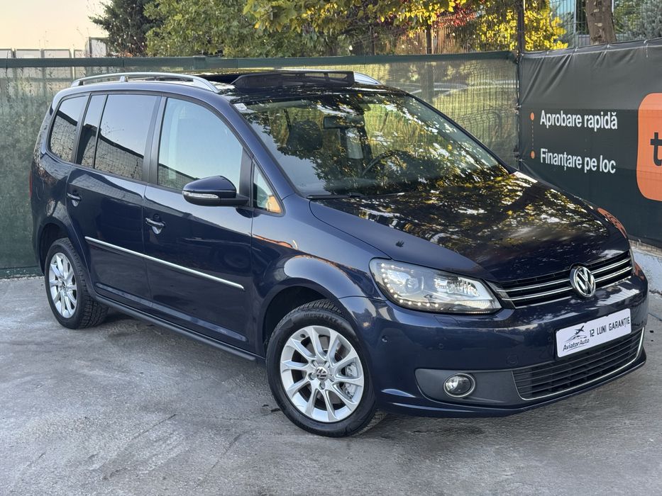 Volkswagen Touran 1.4 TSI EcoFuel Style 150 CP, An 2012, Cutie Automată, 197.600 km, Webasto, Trapă Panoramică - Imagine 2