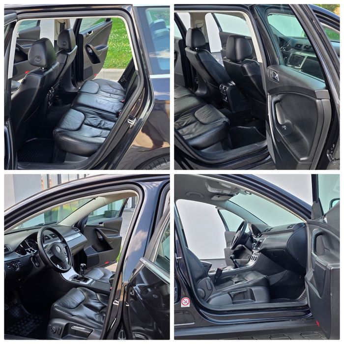 Volkswagen Passat 2007 – 2.0 TDI 170 CP, Cutie Manuală 6+1 Trepte, Interior Piele, Navigație Mare - Imagine 8