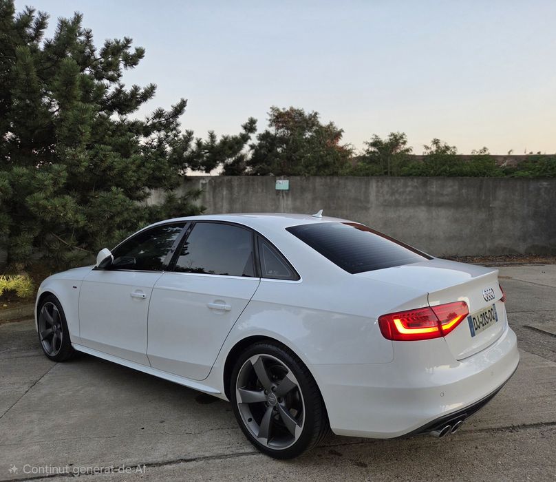 AUDI A4 (B8 Facelift) | 3x S-LINE | 2.0 TDI (190 CP) | EURO 6 | AN 2015 - Imagine 5
