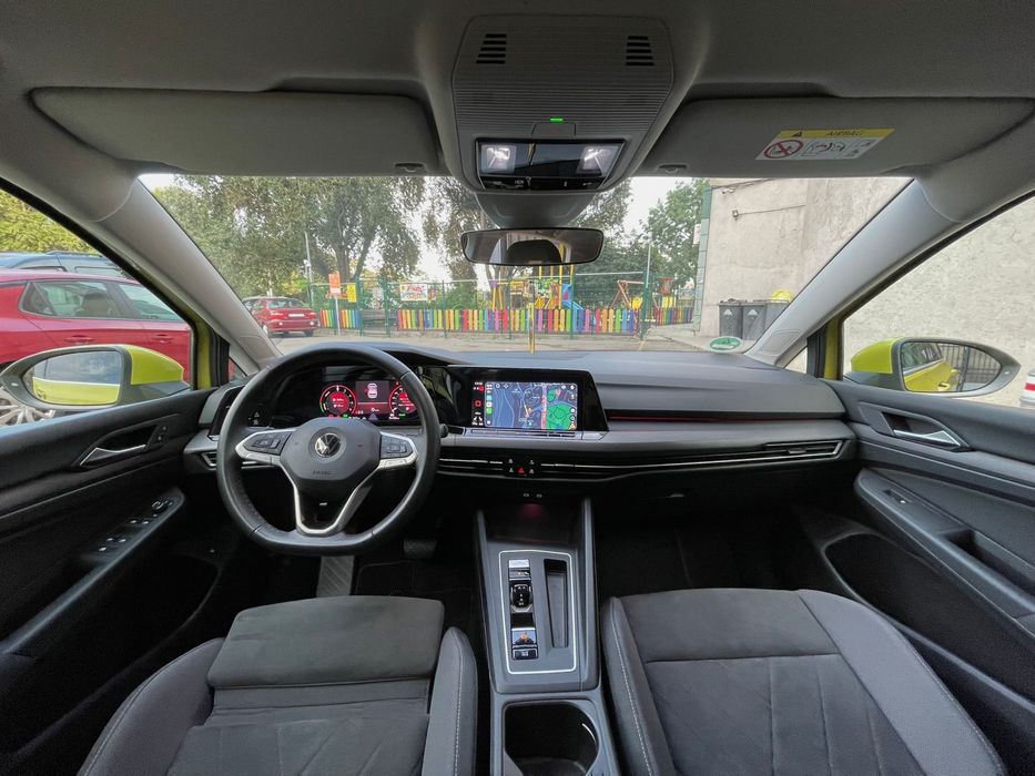 Volkswagen Golf 8 1.4 eHybrid 210 CP 2020-2024 – Piele Alcantara Romburi, Masaj, Faruri Full LED, Jante R20 - Imagine 7