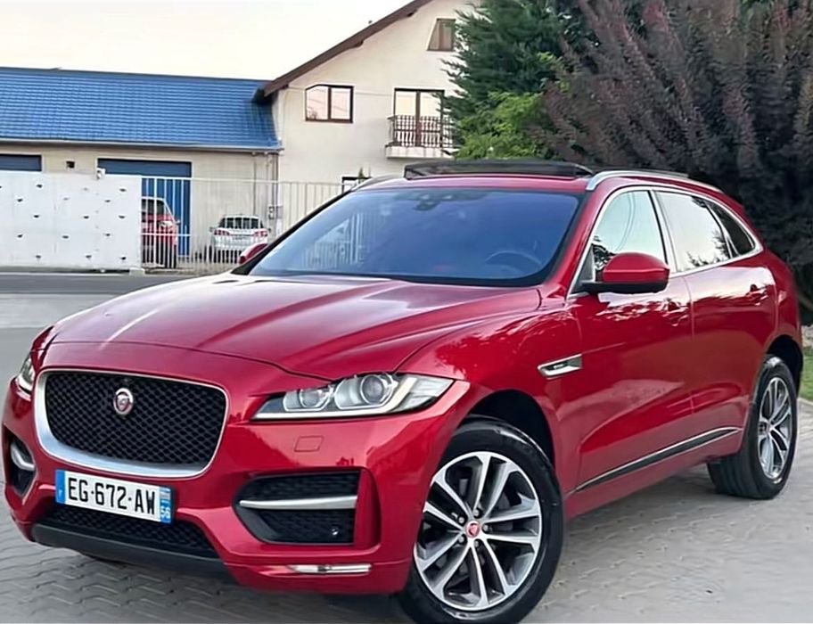 Jaguar F-Pace R-Design 2.0 Diesel 180 CP AWD, An 2017, 160.000 km, Istoric Reprezentanță, Adus recent - Imagine 2