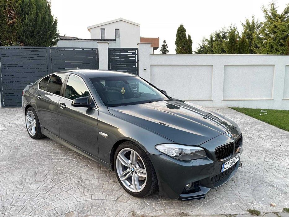 BMW Seria 5 F10 2.0 Diesel (184 CP) – Pachet M Exterior Original, Cutie Automată 8+1, Unic Proprietar (10 ani) - Imagine 3