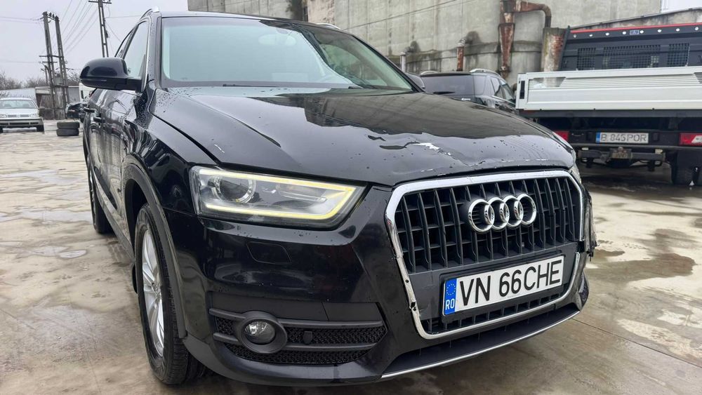Audi Q3 2.0 TDI 140 CP Manuală 6 trepte, An 2012, Euro 5, Avariat Ușor
