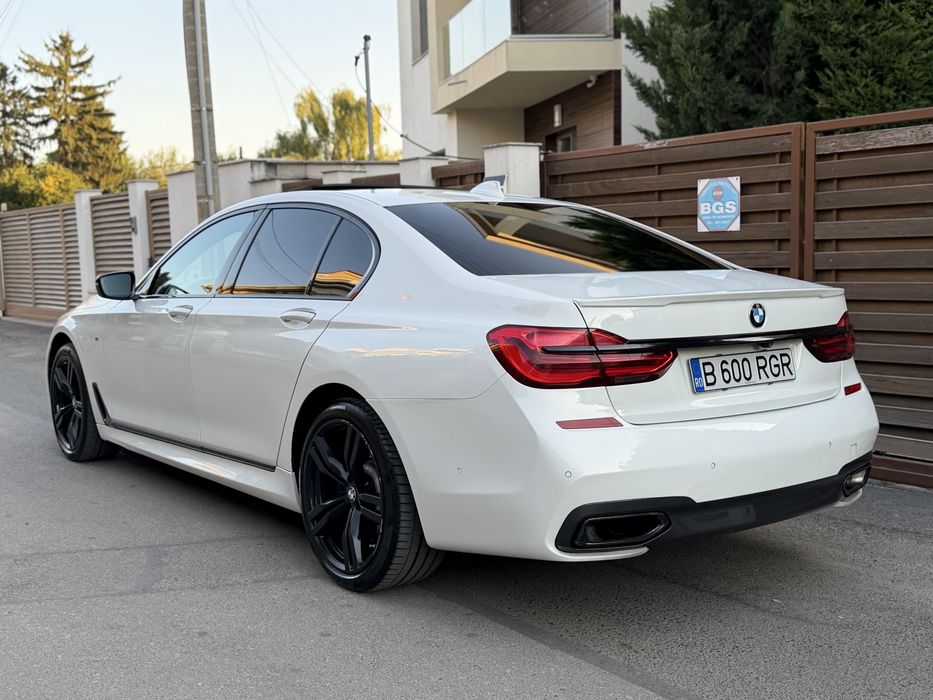 BMW 740d xDrive M Paket – An 2018, Faruri Laser, Head-Up Display, Trapă, Soft Close, 3 Chei (inclusiv Cheie Display) - Imagine 3