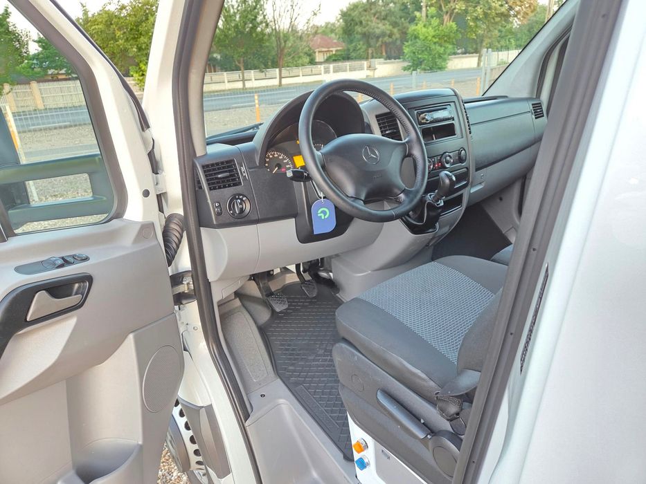 Mercedes-Benz Sprinter 413 2.2 CDI 130 CP, An 2013, Prelată pe role, Detarat 3.5t (Cat. B), Adus recent - Imagine 7
