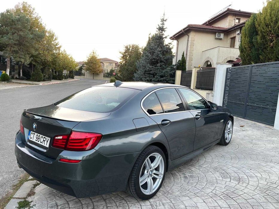 BMW Seria 5 F10 2.0 Diesel (184 CP) – Pachet M Exterior Original, Cutie Automată 8+1, Unic Proprietar (10 ani) - Imagine 4