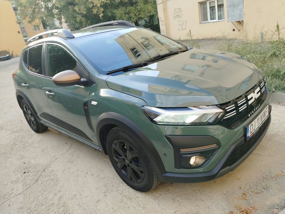 Dacia Sandero Stepway Extreme ECO-G 100 – An 2024 – 57.700 km – Garanție Producător – Stare Impecabilă