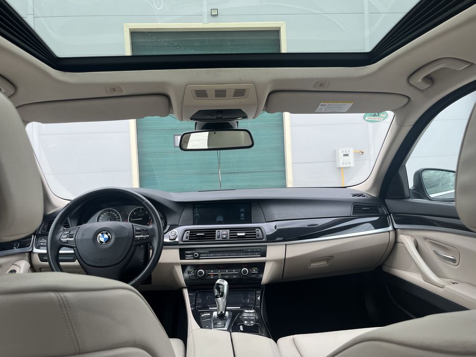 BMW Seria 5 F10 520d 184 CP, An 2011, Recent Adus Germania, Head-Up Display, Trapă, Scaune Electrice Cu Memorie - Imagine 7
