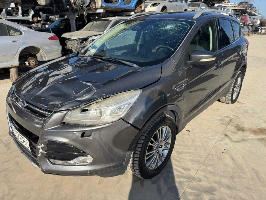 Ford Kuga 2 2.0 TDCi 4x4 Automată 163 CP, An 2013, Euro 5, Avariat Ușor Față - Imagine 6
