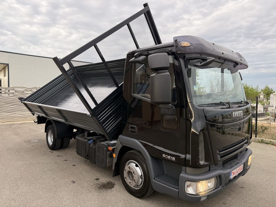 Iveco EuroCargo 80E18 Basculabil – An 2009 – 180 CP – 220.000 km – Euro 5 - Imagine 7