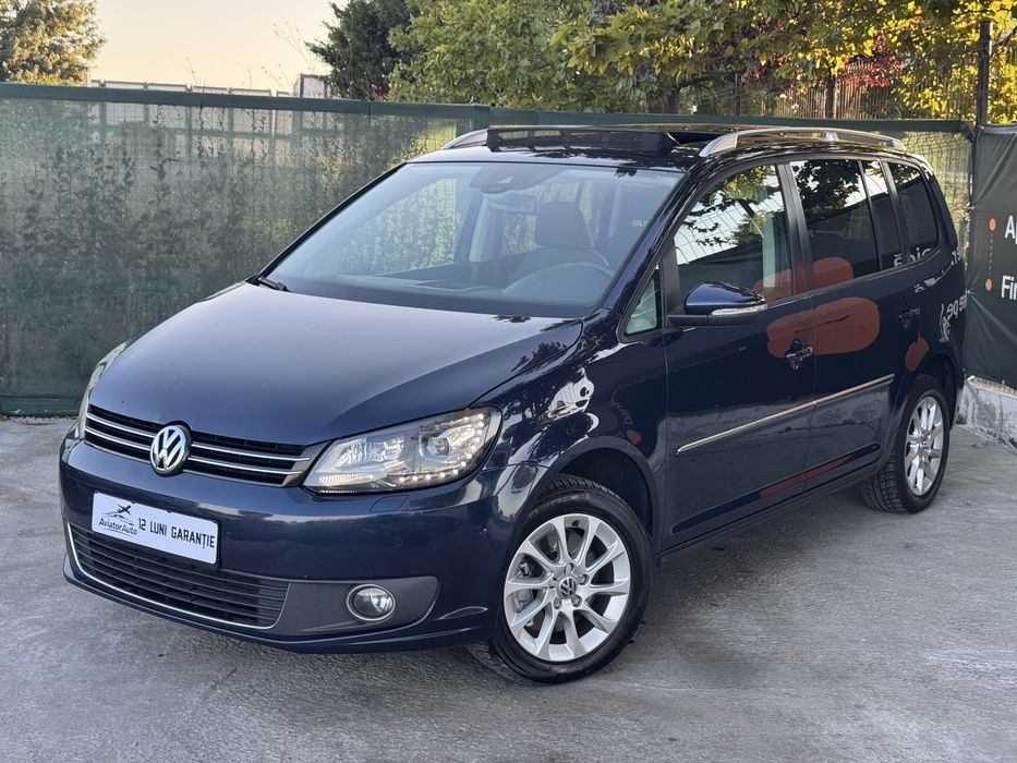 Volkswagen Touran 1.4 TSI EcoFuel Style 150 CP, An 2012, Cutie Automată, 197.600 km, Webasto, Trapă Panoramică