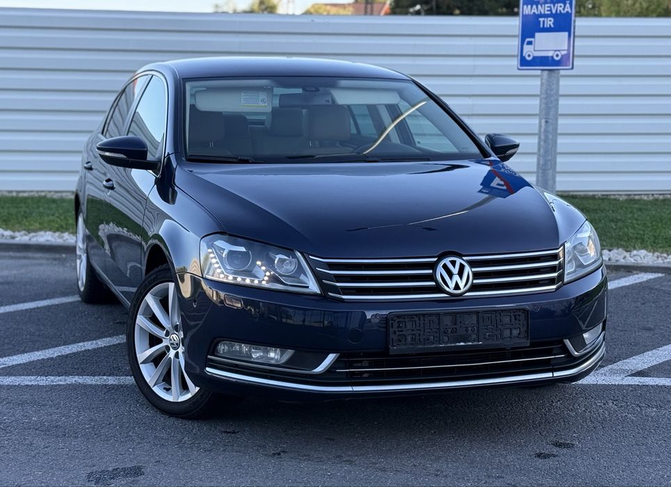 Volkswagen Passat B7 Exclusive 2012 – 2.0 TDI 170 CP, Cutie DSG 6+1, Unic Proprietar, 245.500 km, Keyless Entry/Go