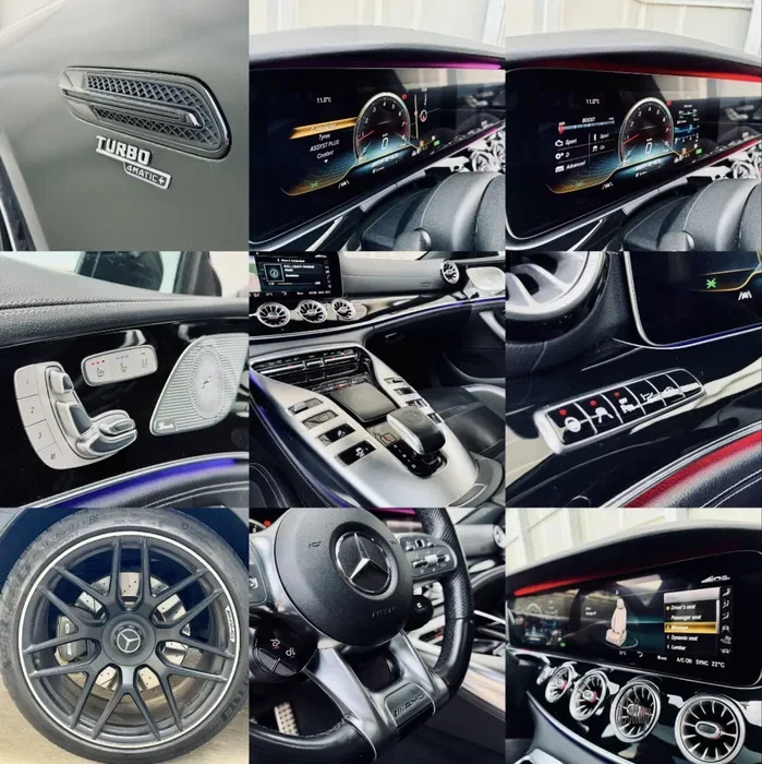 Mercedes-AMG GT 43 4MATIC+ EQ Boost 2020 | 4-Door | Premium Full | Istoric Curat - Imagine 8