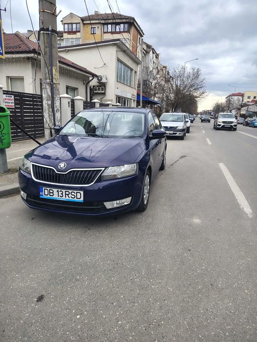 Skoda Rapid 1.2 TSI 105 CP 2017 Euro 6 – Proprietar, Înmatriculată, 172.000 km, Distribuție pe Lanț, Revizie Nouă