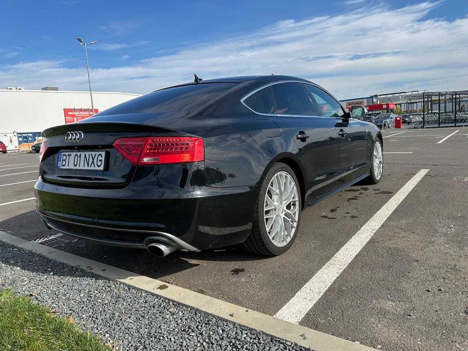 Audi A5 / (Pachet 3x S-Line) | Serie WAUZZZ8T3CA060057 | Interior Piele Cognac & Plafon Negru | Jante R19 - Imagine 5