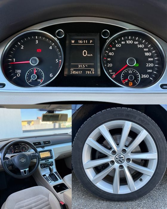 Volkswagen Passat B7 Exclusive 2012 – 2.0 TDI 170 CP, Cutie DSG 6+1, Unic Proprietar, 245.500 km, Keyless Entry/Go - Imagine 8