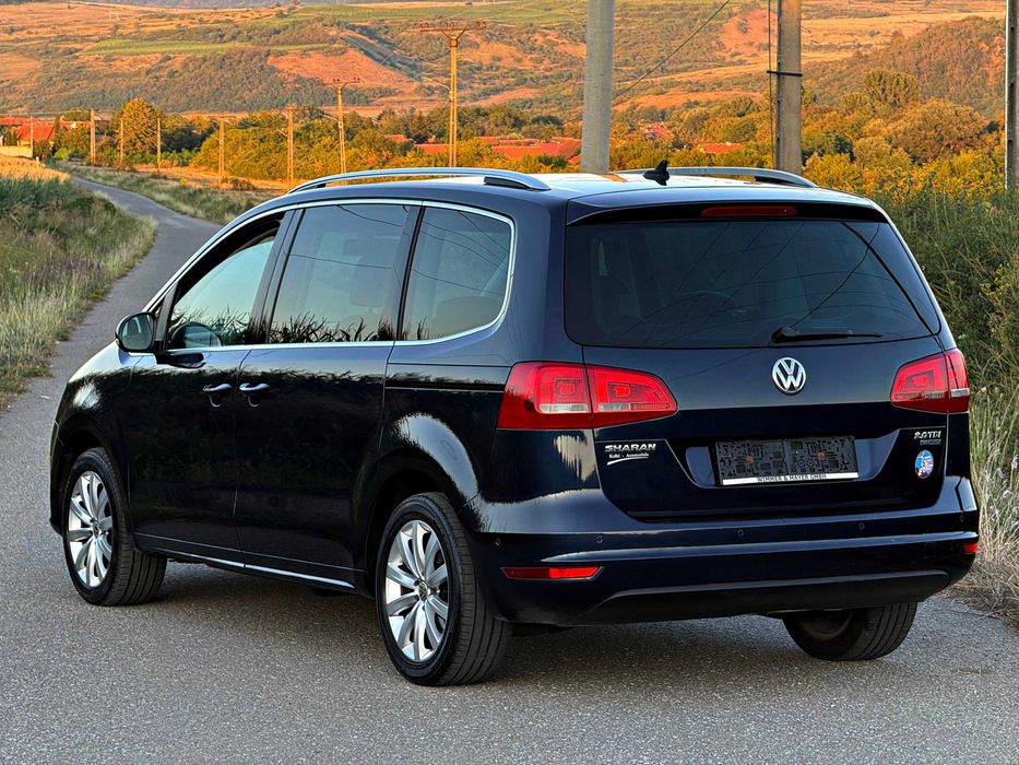 VW Sharan 2.0 TDI 140 CP 7 Locuri 2012 Euro 5 – Bi-Xenon Adaptiv, Keyless Entry/Go, Piele, Park Assist - Imagine 2