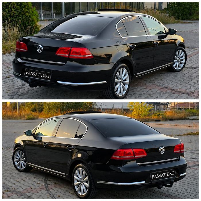 Volkswagen Passat B7 1.4 TSI 150 CP DSG (Instalație GPL) 2012 – Trapă Solară, Piele, Scaune Electrice cu Masaj/Memorii - Imagine 3