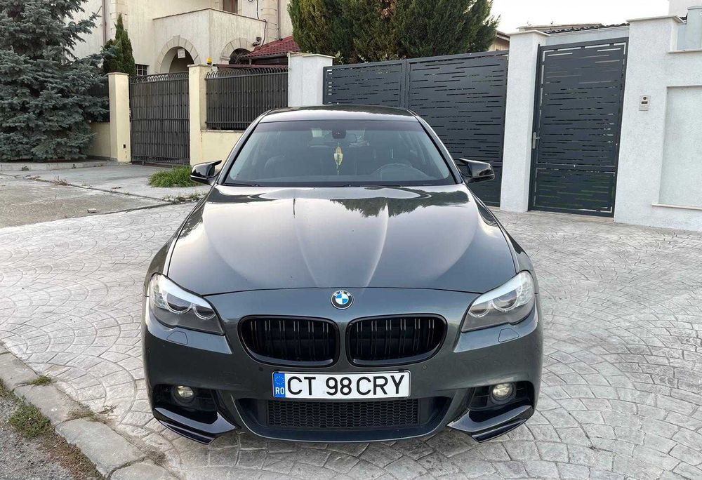 BMW Seria 5 F10 2.0 Diesel (184 CP) – Pachet M Exterior Original, Cutie Automată 8+1, Unic Proprietar (10 ani) - Imagine 2