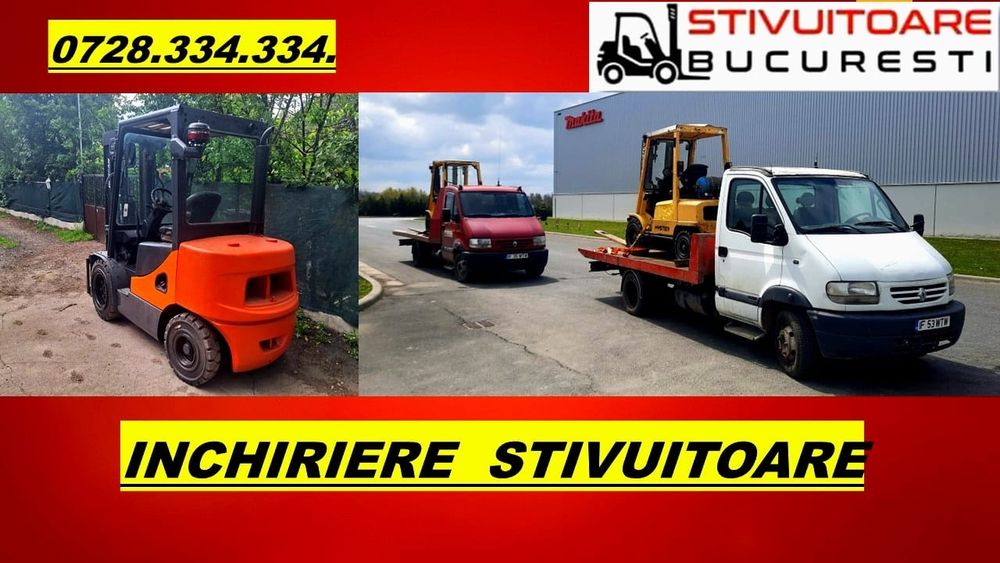 Închiriere stivuitor încarcare descarcare marfa motostivuitor