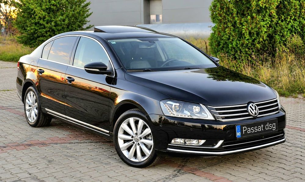 Volkswagen Passat B7 1.4 TSI 150 CP DSG (Instalație GPL) 2012 – Trapă Solară, Piele, Scaune Electrice cu Masaj/Memorii - Imagine 2