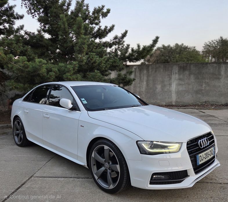 AUDI A4 (B8 Facelift) | 3x S-LINE | 2.0 TDI (190 CP) | EURO 6 | AN 2015 - Imagine 2