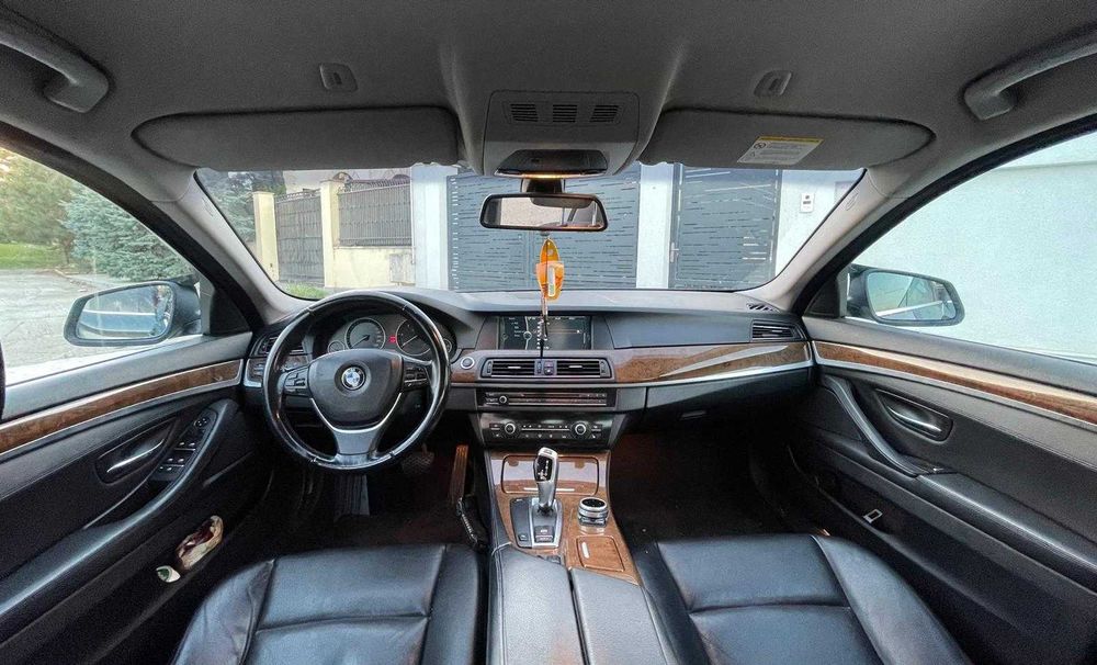 BMW Seria 5 F10 2.0 Diesel (184 CP) – Pachet M Exterior Original, Cutie Automată 8+1, Unic Proprietar (10 ani) - Imagine 5