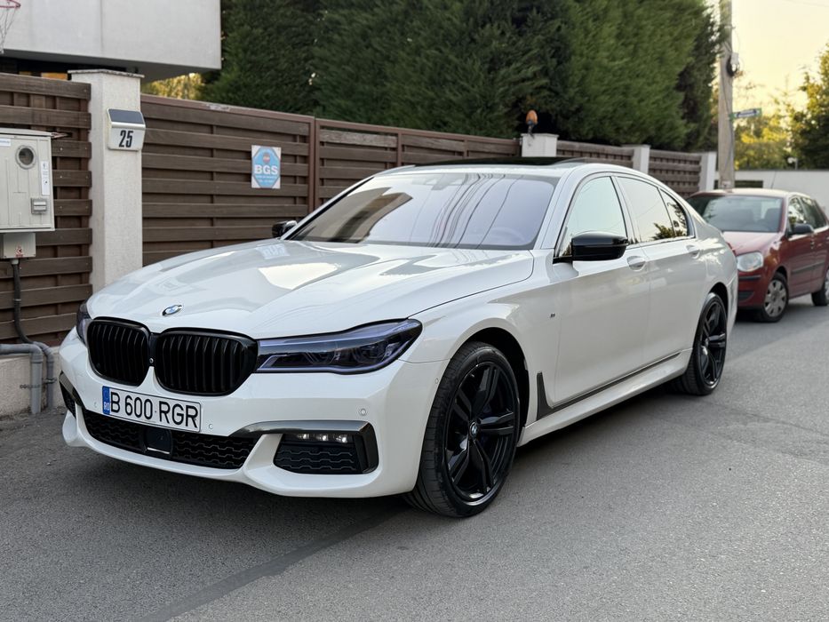 BMW 740d xDrive M Paket – An 2018, Faruri Laser, Head-Up Display, Trapă, Soft Close, 3 Chei (inclusiv Cheie Display) - Imagine 2