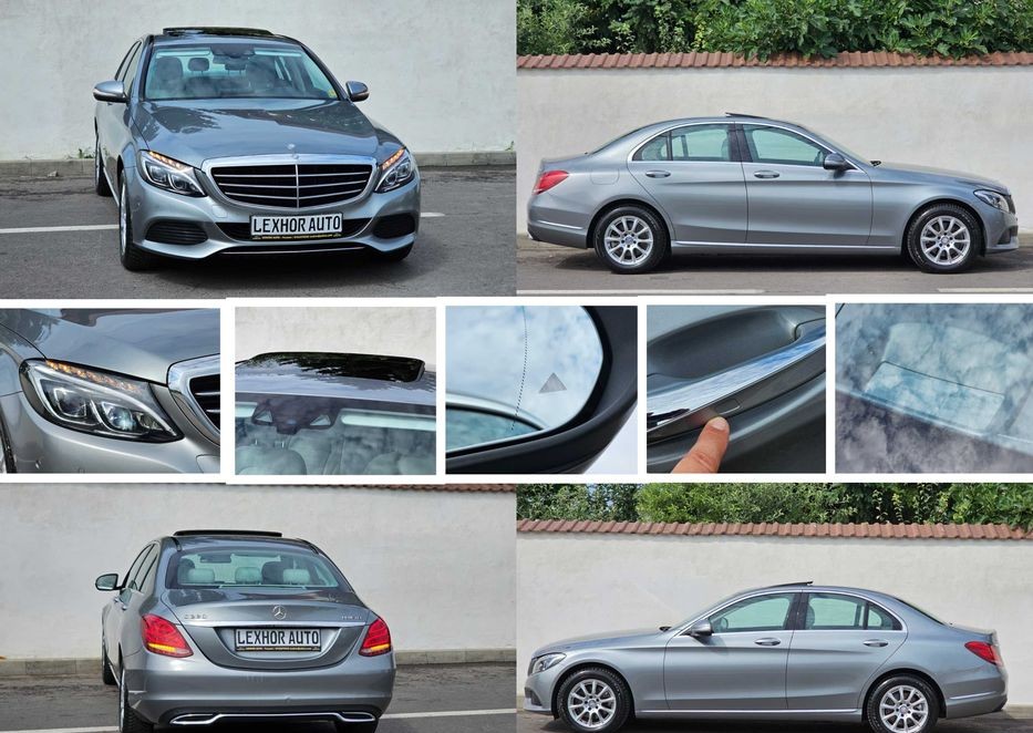 Mercedes-Benz C220d BlueTEC | 2014 | 2.2d 170 CP | Cutie Automată 7G-Tronic | Distronic | Head-Up Display | Trapă | Burmester - Imagine 2
