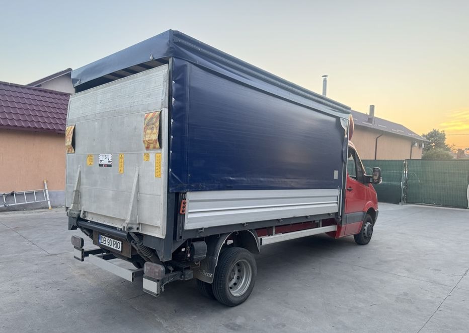 Mercedes-Benz Sprinter 519 CDI V6 190 CP | Cutie Automată | Prelată pe role + Lift | Detarat 3.5t (Cat. B) | Stare impecabilă - Imagine 5
