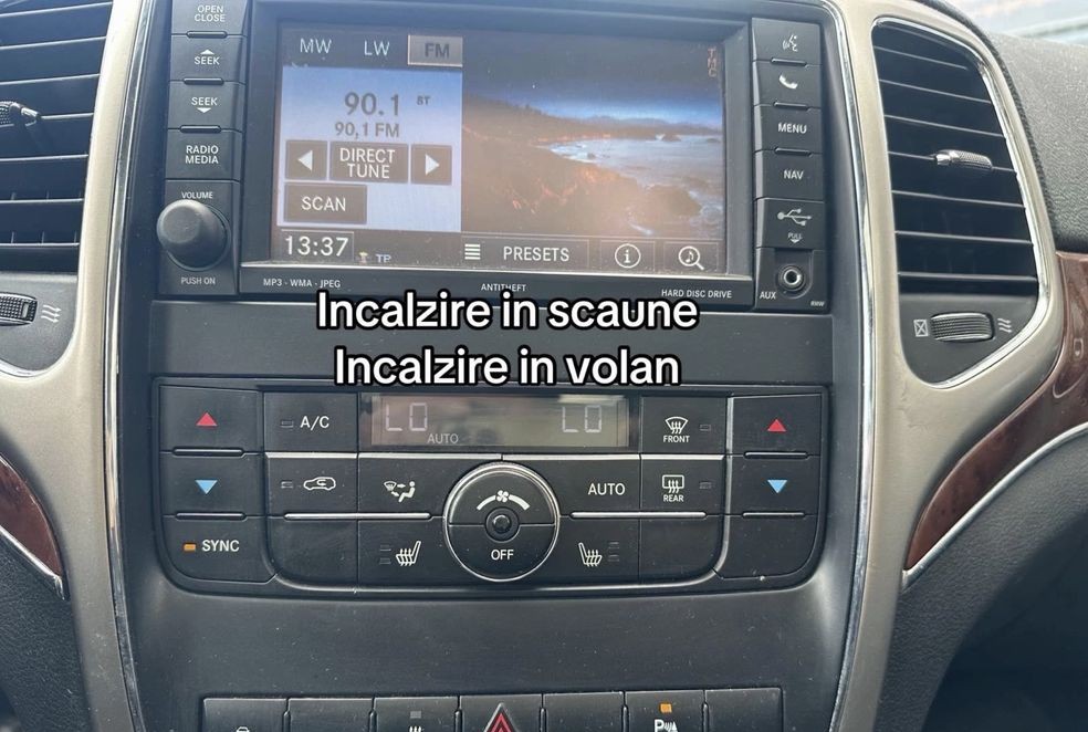 Jeep Grand Cherokee 3.0D V6 Euro 5 | 240 CP | 4x4 Permanent | Bi-xenon Adaptiv | Piele & Scaune Încălzite Față/Spate | Volan Încălzit | Jante 18" (Accept Variante) - Imagine 5