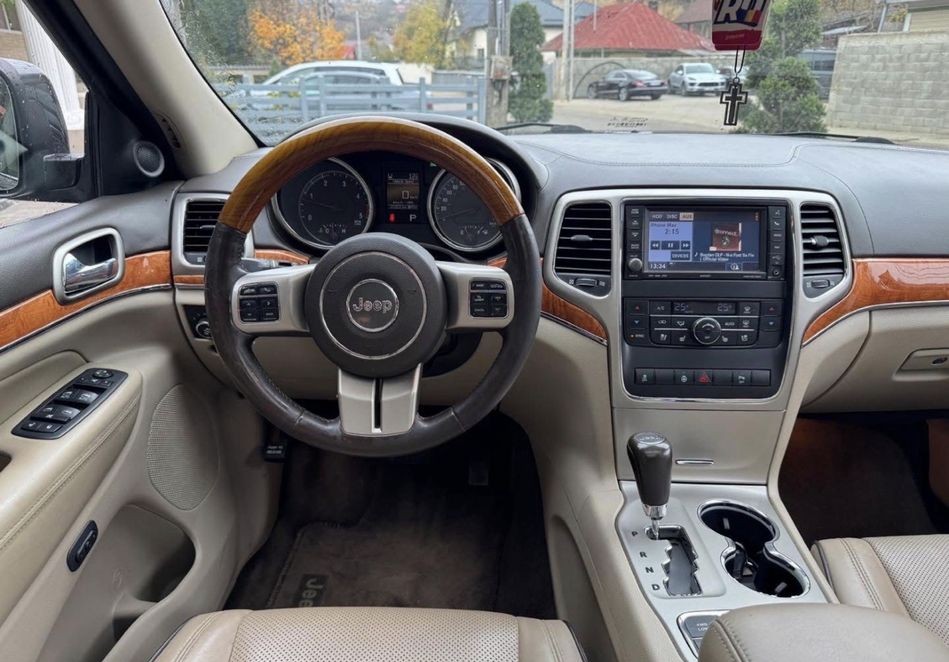 Jeep Grand Cherokee 3.0D V6 Euro 5 | 2012 | 240 CP | 4x4 Permanent | Pachet Asistență Șofer Plus | Scaune Ventilate & Încălzite | Jante 20" Perseo Silver (Accept Variante) - Imagine 3