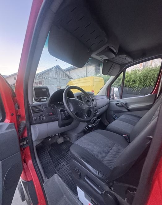 Mercedes-Benz Sprinter 519 CDI V6 190 CP | Cutie Automată | Prelată pe role + Lift | Detarat 3.5t (Cat. B) | Stare impecabilă - Imagine 6