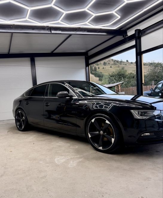 Audi A5 Sportback S line | 2.0 TDI 177 CP | 275.000 km | Jante Rotor R19 | Piele Alcantara | Adaptive Cruise Control - Imagine 3