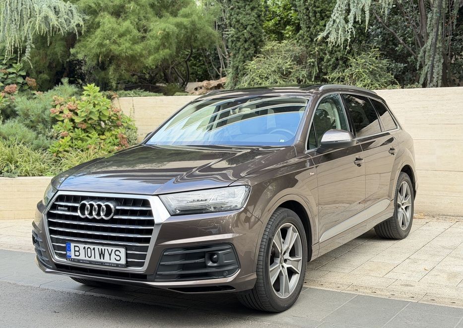 Audi Q7 S line 3.0 TDI Quattro 272 CP | 23.500 € Negociabil | Unic Proprietar (România) | 112.000 km | Suspensie Pneumatică | Masaj, Ventilație & Matrix LED