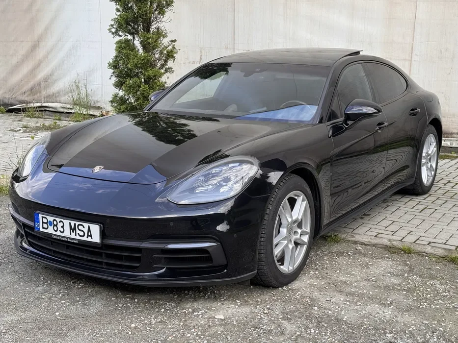Porsche Panamera 4 E-Hybrid 2018 | 112.000 km Istoric Porsche | Unic Proprietar RO | Ușor Avariat Spate - Imagine 2