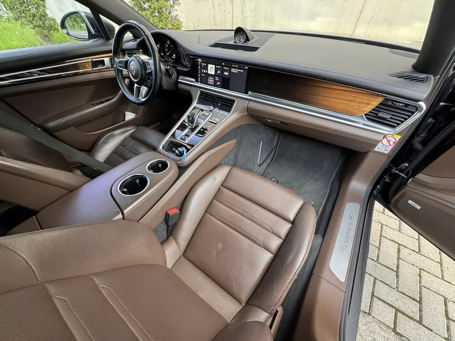 Porsche Panamera 4 E-Hybrid 2018 | 112.000 km Istoric Porsche | Unic Proprietar RO | Ușor Avariat Spate - Imagine 5