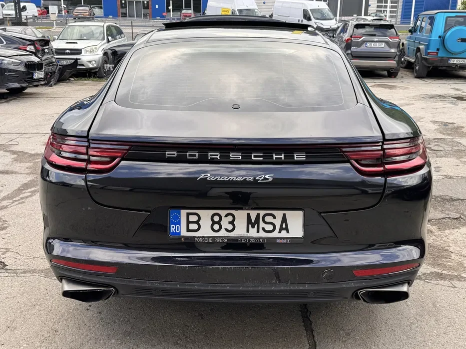 Porsche Panamera 4 E-Hybrid 2018 | 112.000 km Istoric Porsche | Unic Proprietar RO | Ușor Avariat Spate - Imagine 8