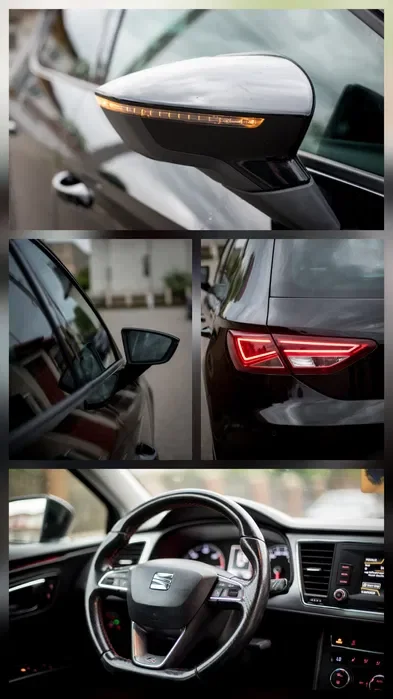SEAT Leon FR 2017 • 2.0 TDI 150CP • Euro 6 • Vopsea Originală • CarPlay • Încălzire • Jante R17 - Imagine 6