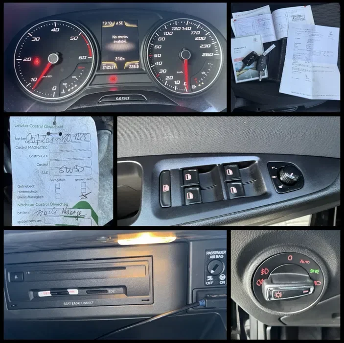 Seat Leon 2.0 TDI FR 2013 | Euro 6 | 212000 km | Import - Imagine 8