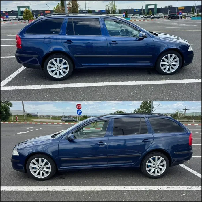 Skoda Octavia 2 Facelift-Look 2008 | 1.9 TDI 105 CP | DSG Automată | Pachet Drumuri Grele | Interior Sport vRS Piele | Unic Proprietar - Imagine 4